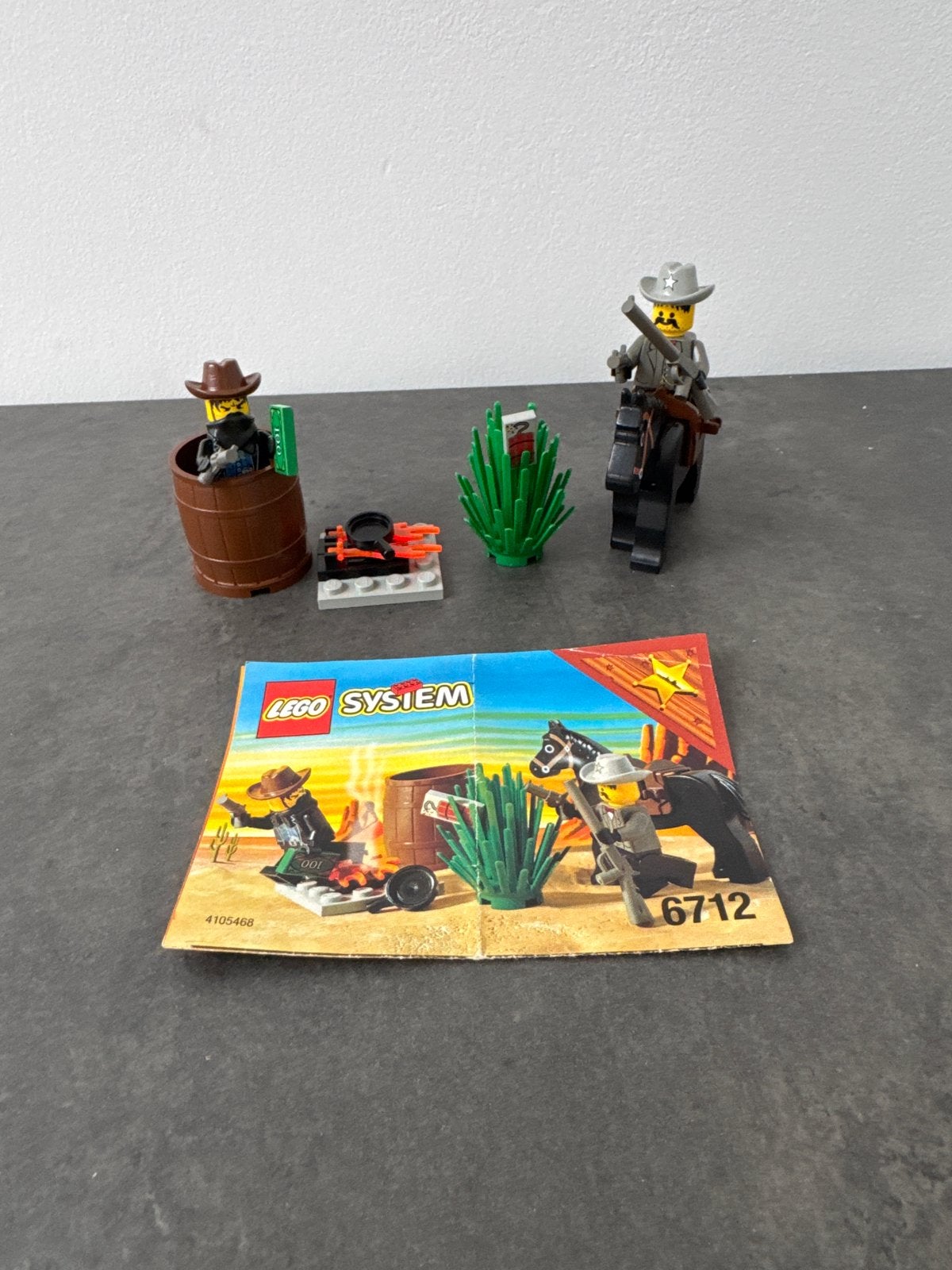 Lego 6712 Sheriff's Showdown, Kinderen en Baby's, Speelgoed | Duplo en Lego, Gebruikt, Overige thema's, Lego, Ophalen of Verzenden