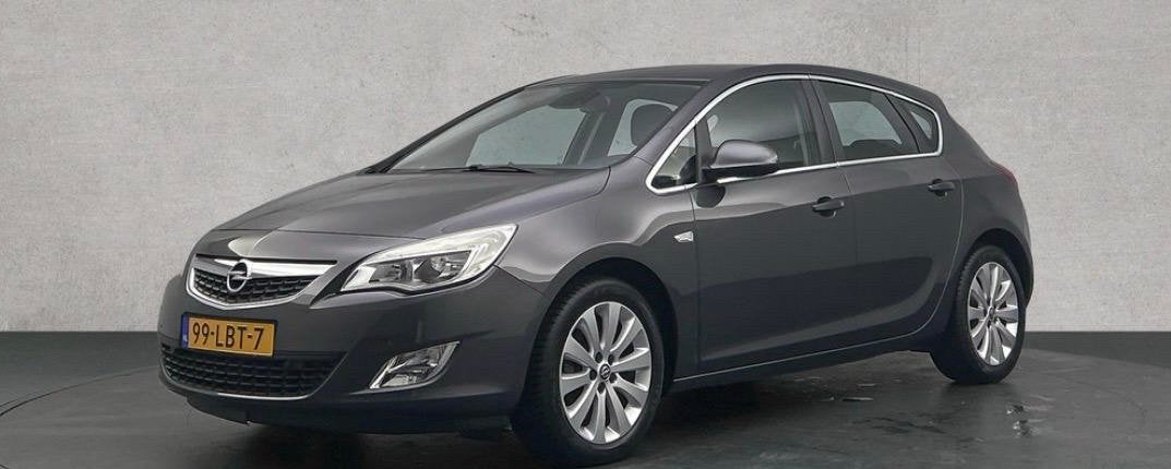 Opel Astra 1.6 16V 5D 2010 Grijs, Auto's, Opel, Voorwielaandrijving, 1250 kg, 680 kg, 4 cilinders