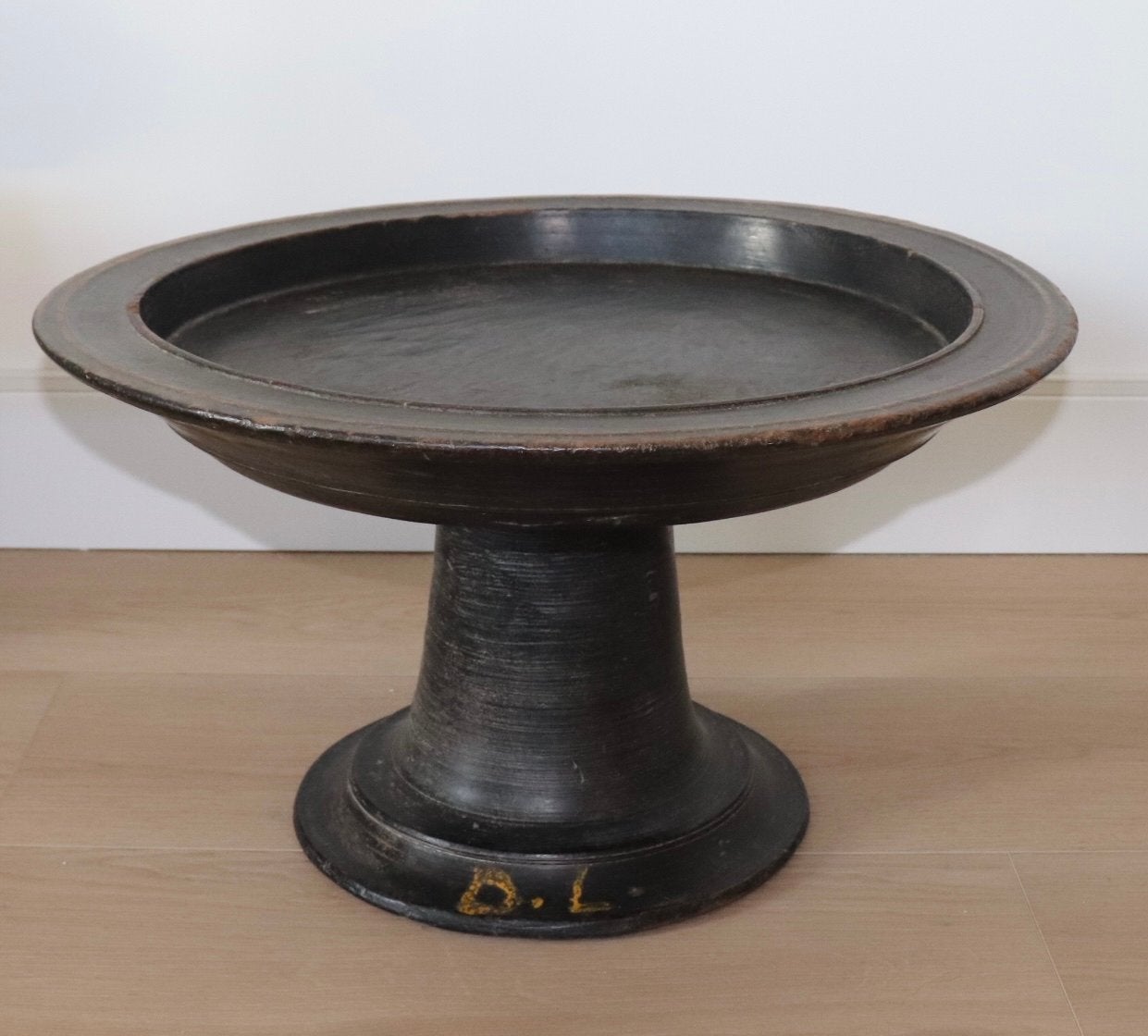 Antiek Balinese houten offerschaal of Dulang 54 cm, Ophalen