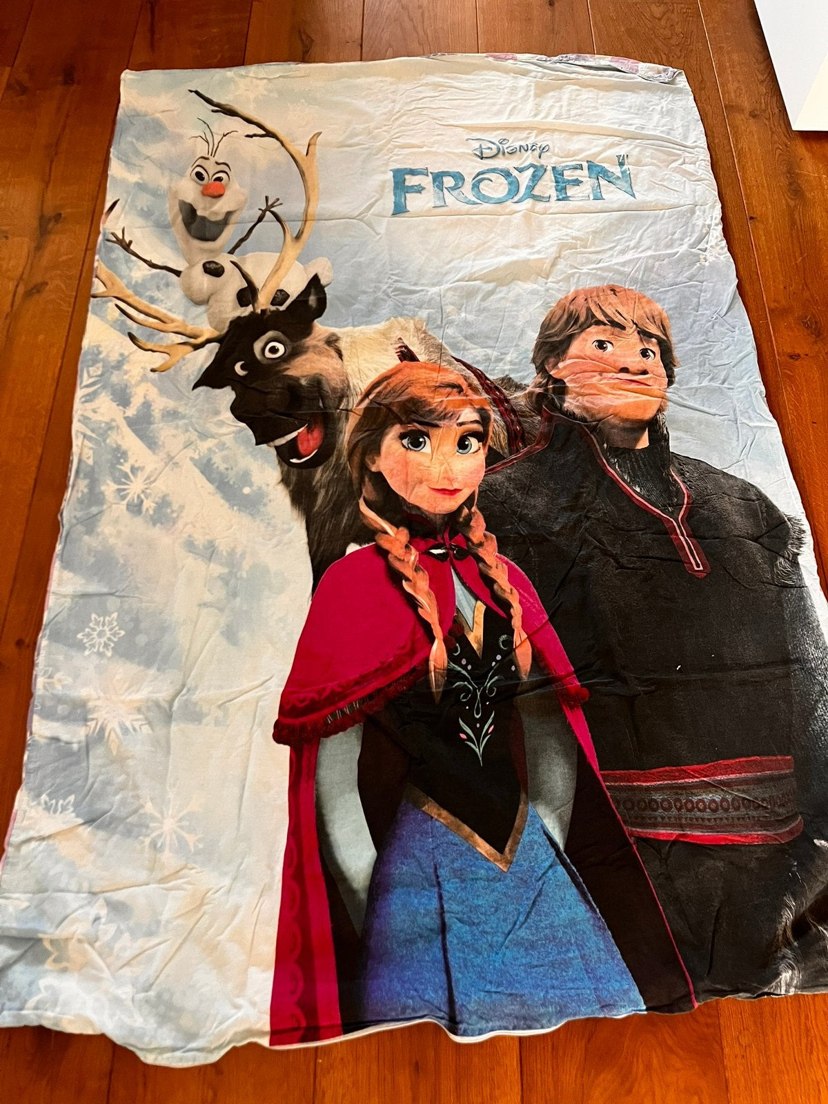 Dekbedhoes “Frozen”, Meisje, Dekbedovertrek, Ophalen of Verzenden, Zo goed als nieuw