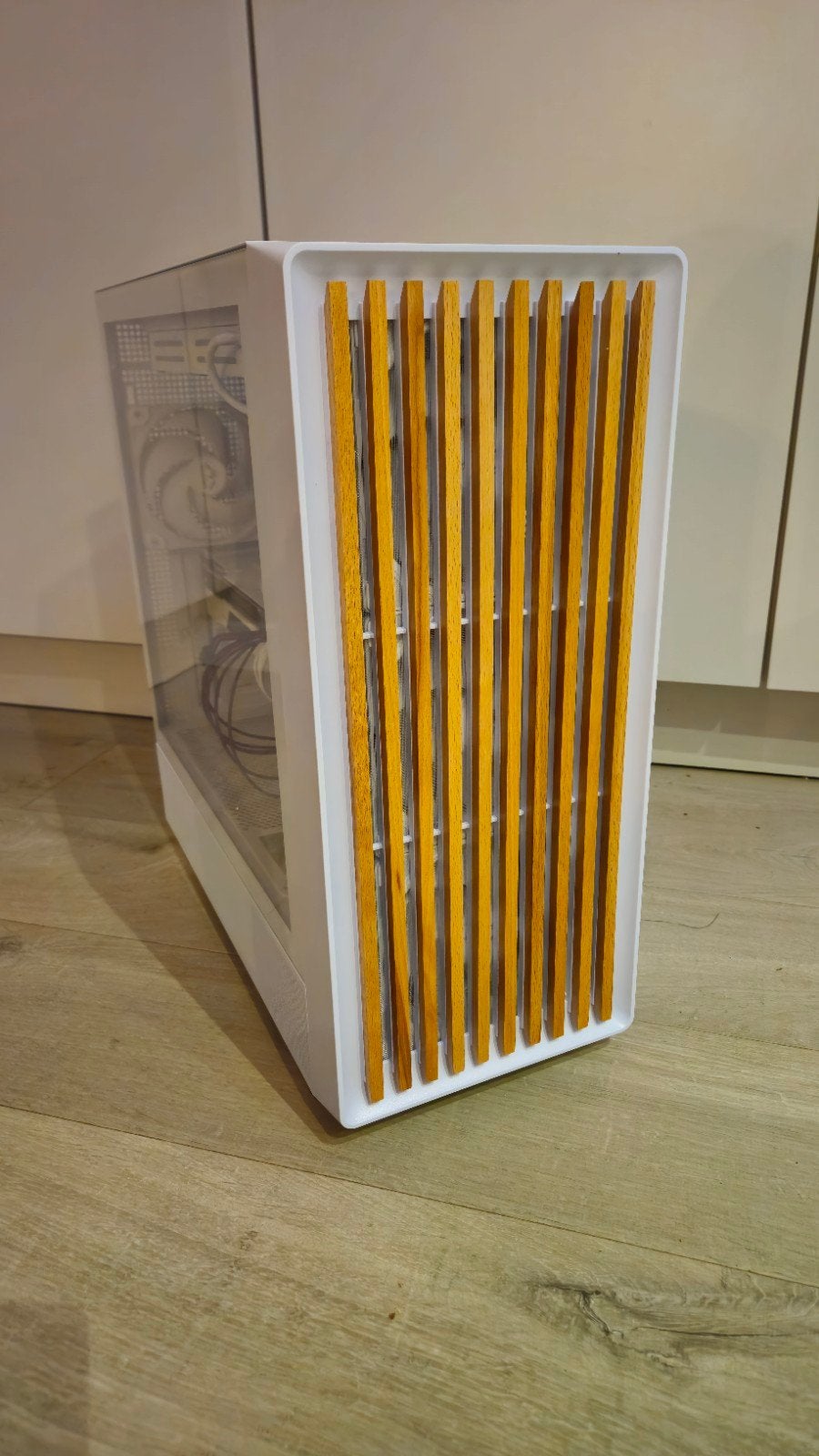 Wit / Hout Game PC – i9-12900K – RTX 2070 Super – 32GB, Computers en Software, Ophalen, 32 GB, Intel Core i9, Custom Build