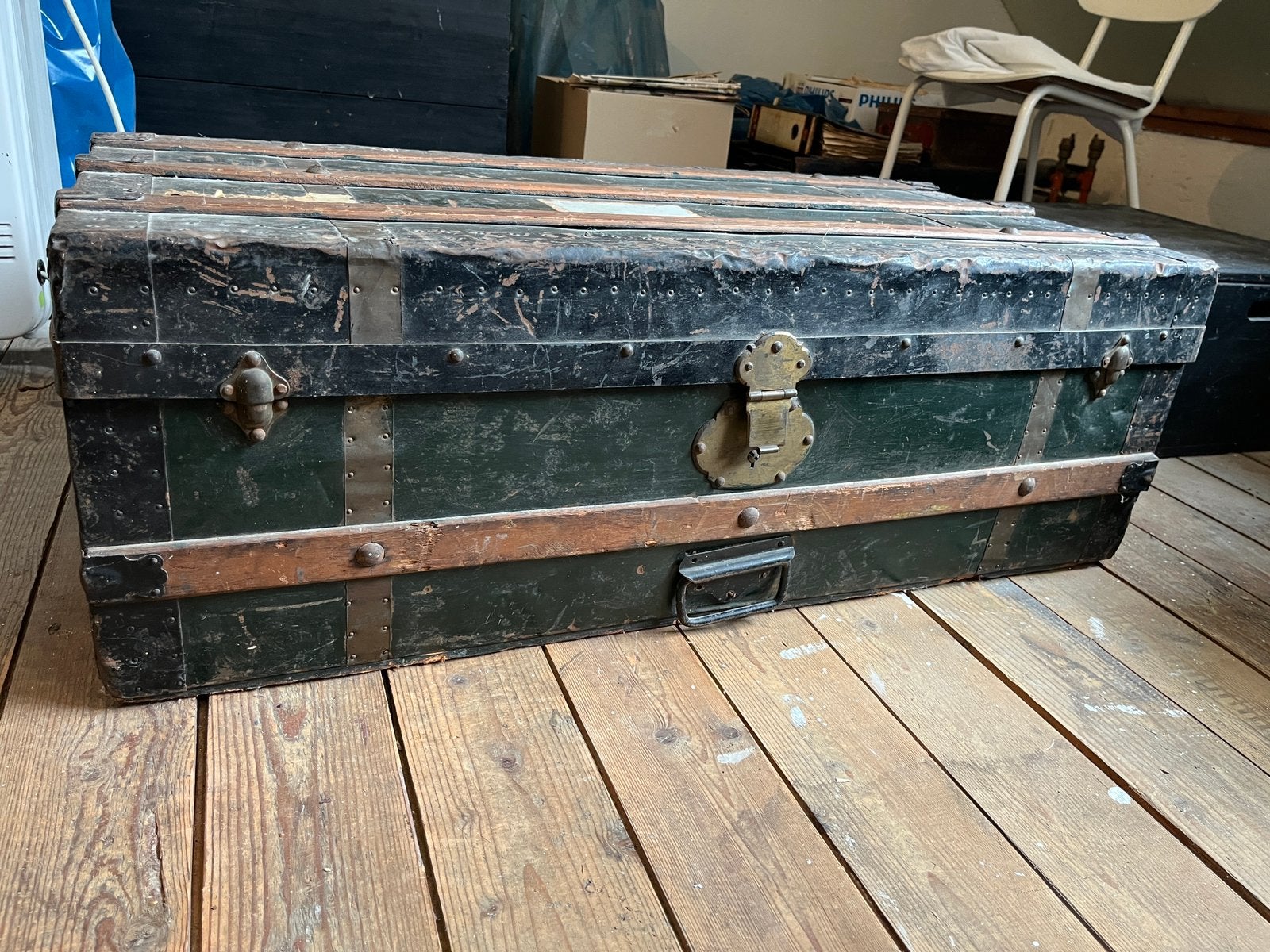 Mooie hutkoffer, Ophalen, Gebruikt, 50 tot 100 cm, 5 – 50