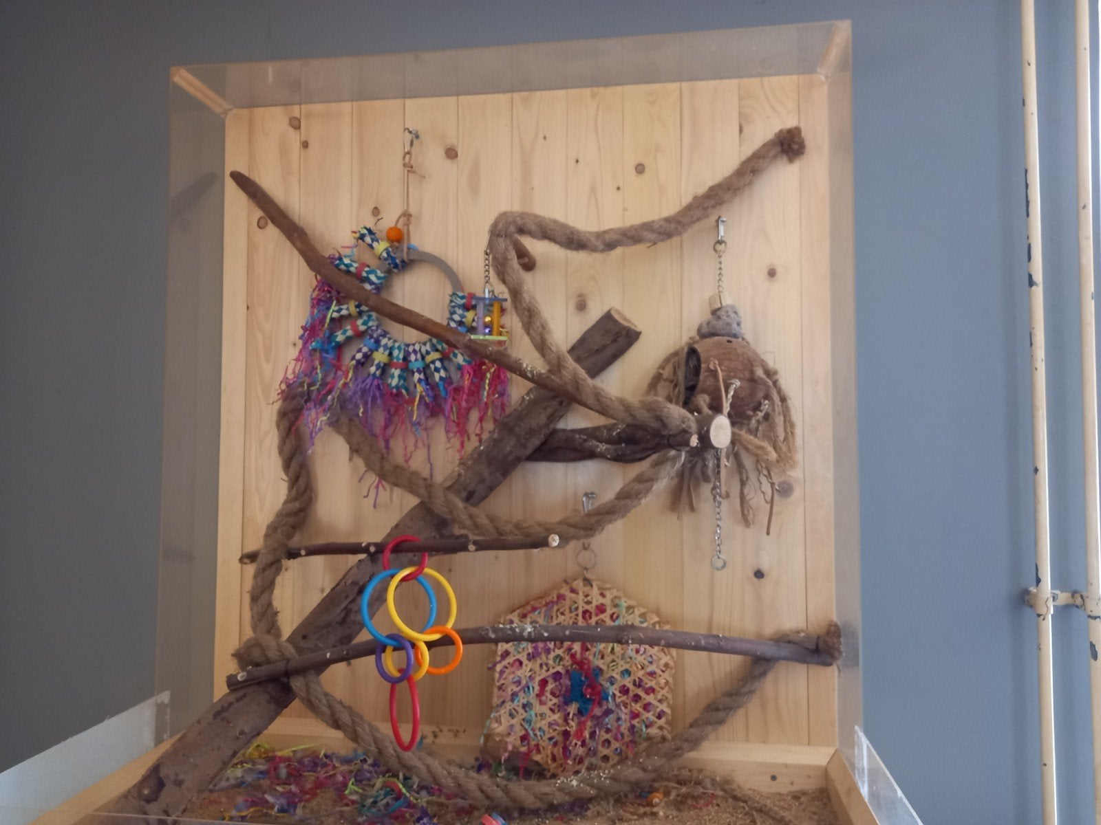 Wandmeubel vogels