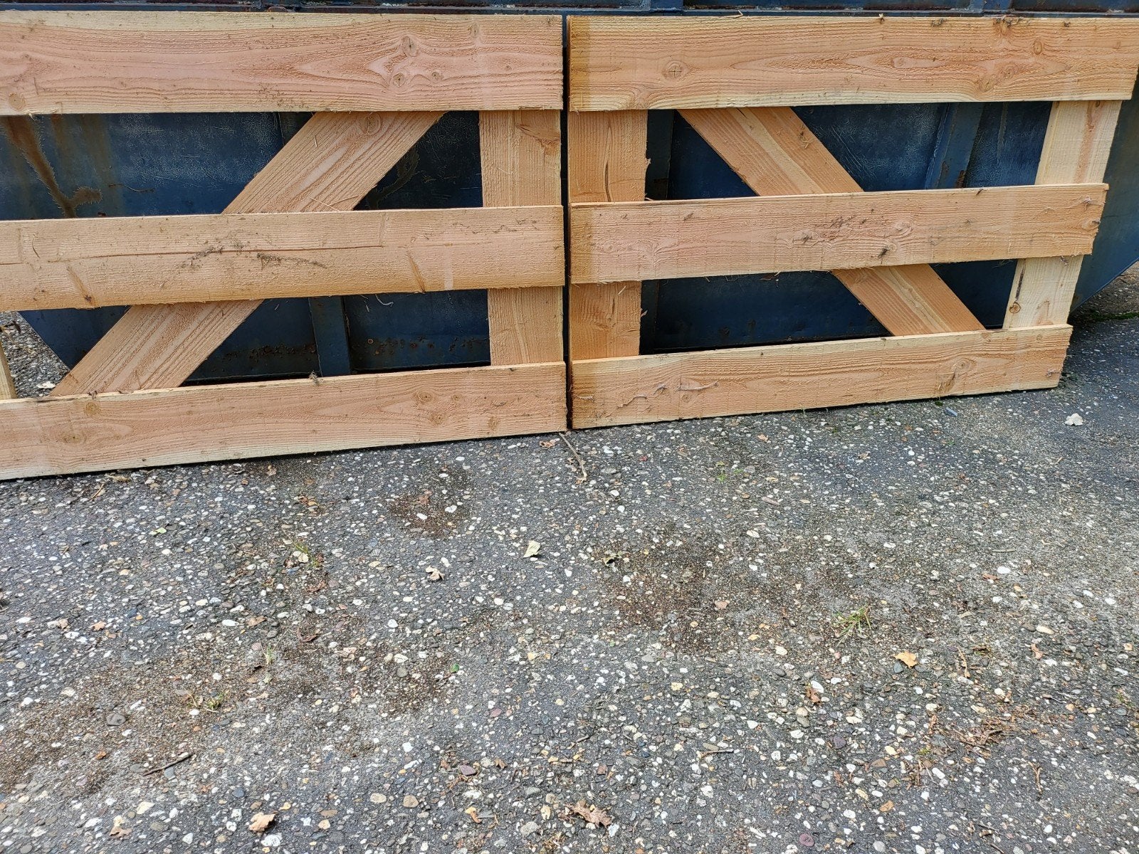 Houten Tuinpoort met Beslag - Nieuw, Ophalen, Met poort, Nieuw, Tuinhek