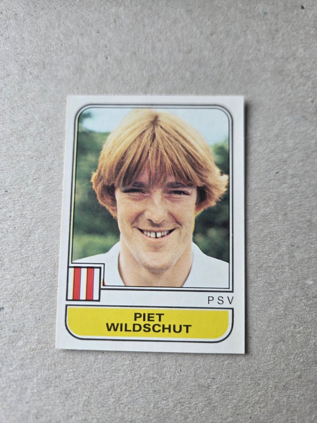Panini Voetbal 82, Ophalen of Verzenden, Zo goed als nieuw, Sticker