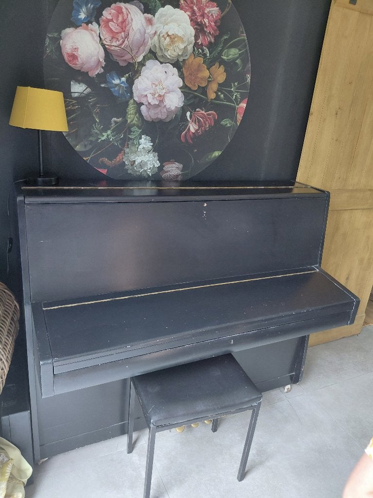 Gratis ophalen, piano, zwart, Ophalen, Gebruikt, Zwart, Piano