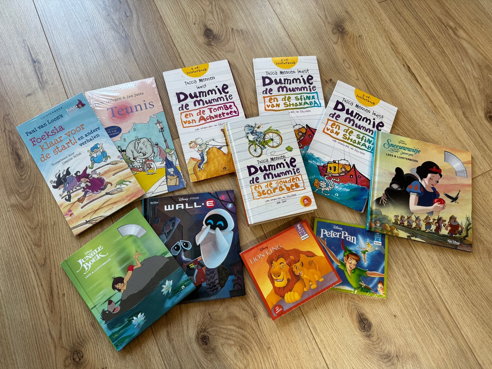 Luisterboeken Disney en Dummie de Mummie, Boeken, Ophalen of Verzenden, Cd, Kind