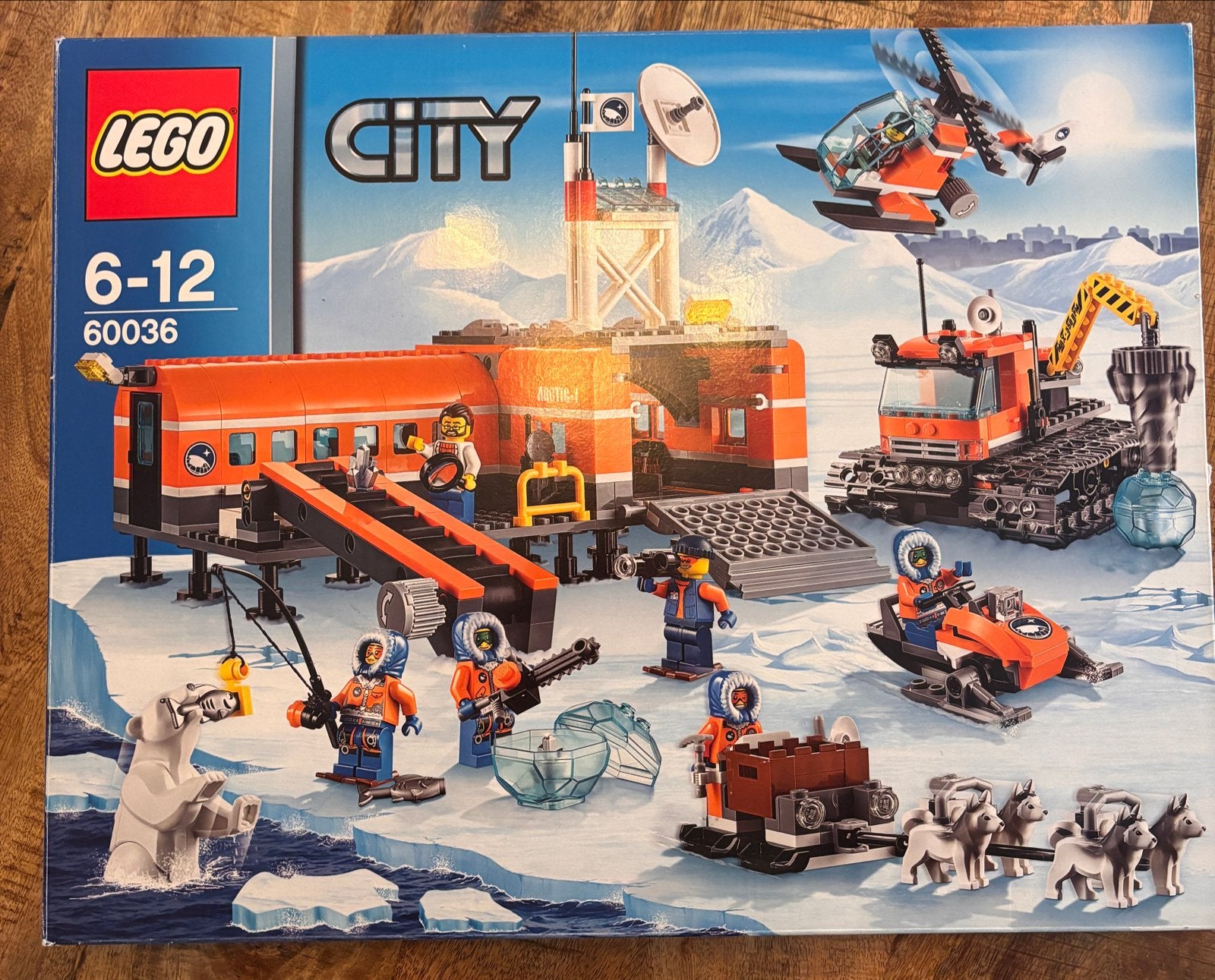 LEGO City Arctische basis 60036 - Complete set, City, Lego, Ophalen of Verzenden, Zo goed als nieuw