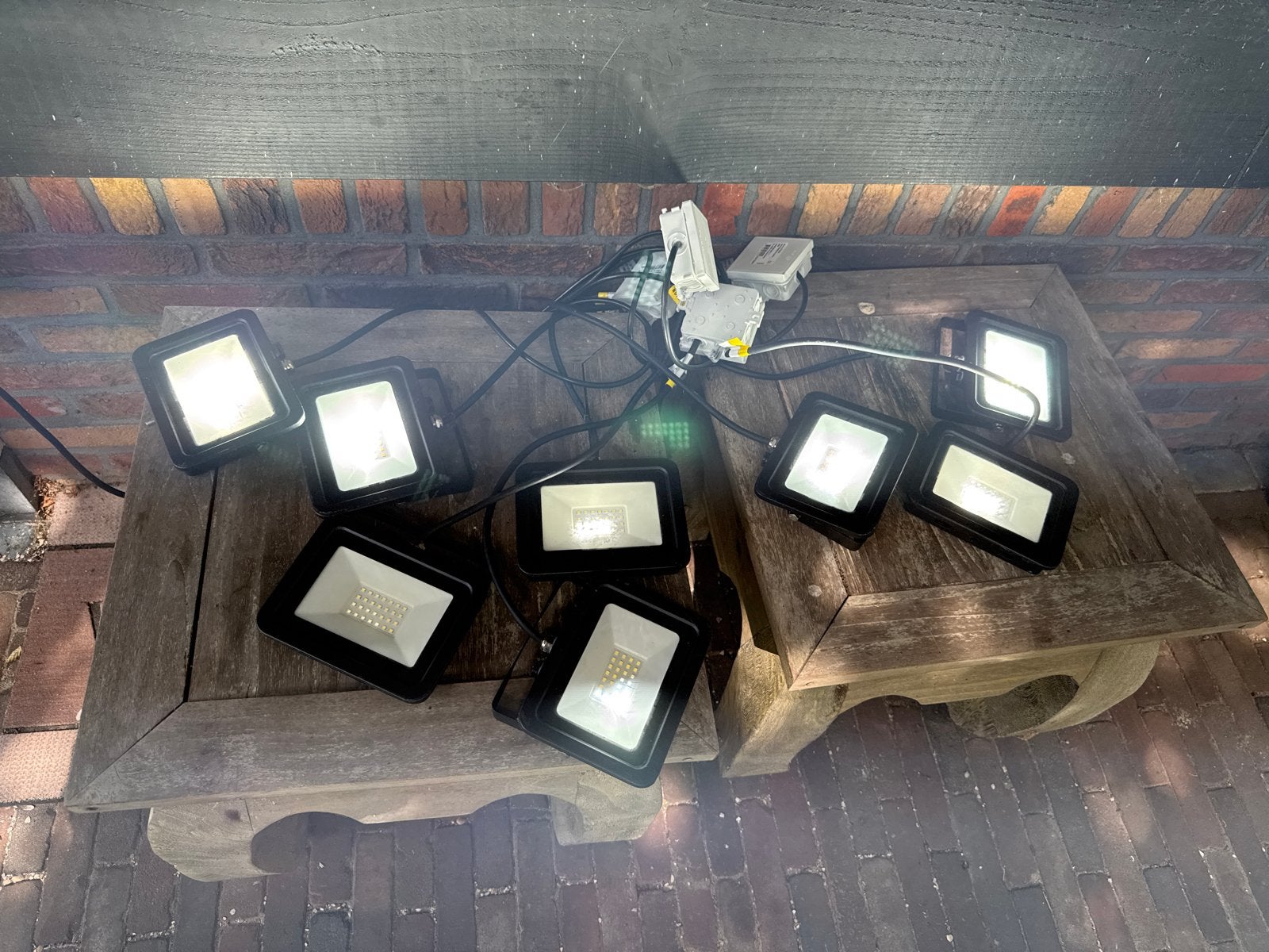 8x Bailey LED lampen waterdicht voor binnen/buiten (220V), Waterbestendig, Ophalen of Verzenden, Gebruikt, Overige merken