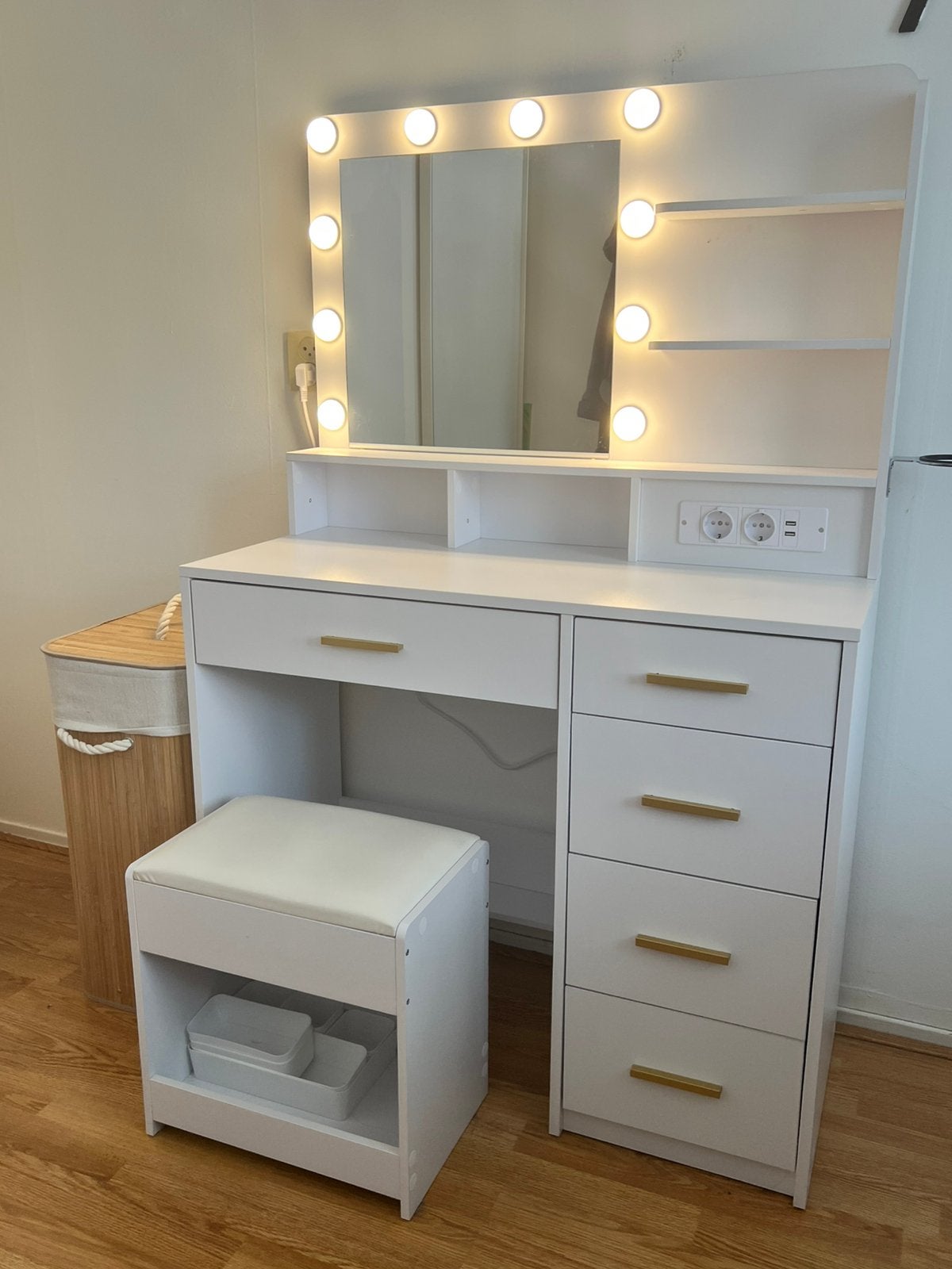 Makeup table, Ophalen, Zo goed als nieuw, 50 tot 100 cm, Minder dan 100 cm