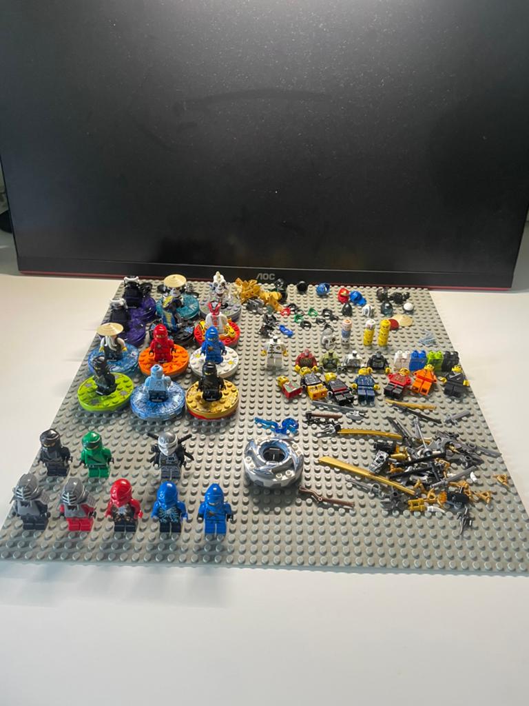 Lego Ninjago minifiguren en accessoires oa cole dx, Lego, Ophalen of Verzenden, Zo goed als nieuw, Minifiguur