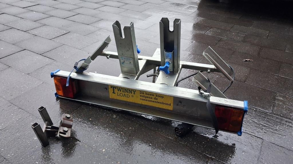 Twinny load Fietsendrager - Trekhaakdrager voor 2 fietsen, Ophalen, 2 fietsen, Gebruikt, Trekhaakdrager