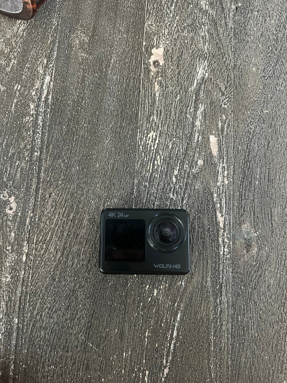 Wolfgang Action Camera 4K 30fpz met accessoires, Ophalen, Zo goed als nieuw, Overige merken