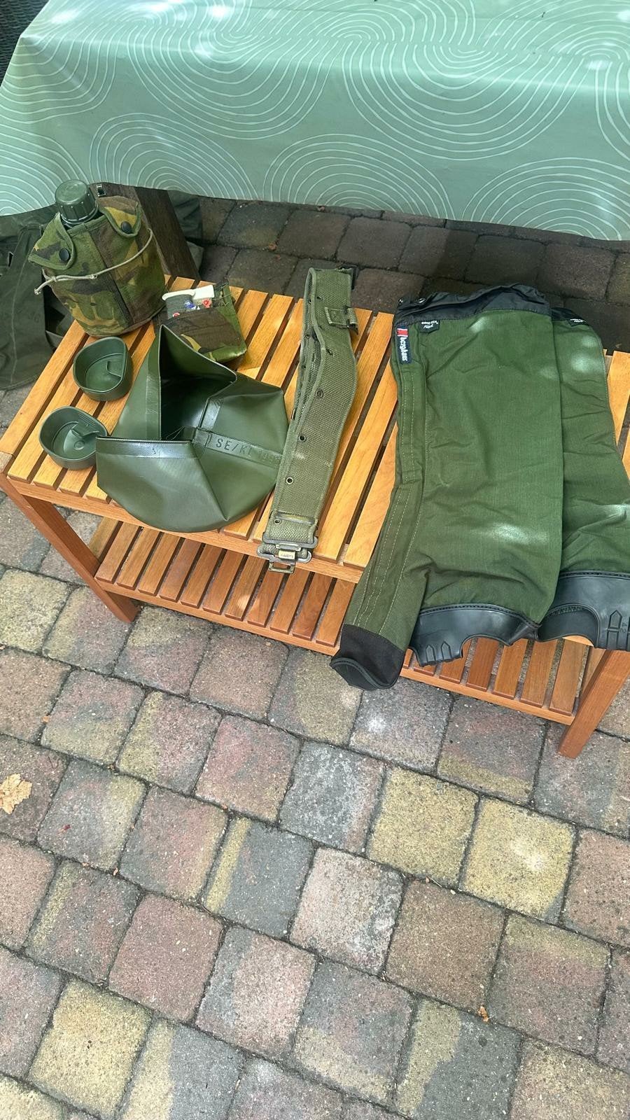 plunjezak vol met goede spullen en kleding defensie., Ophalen, Overige typen