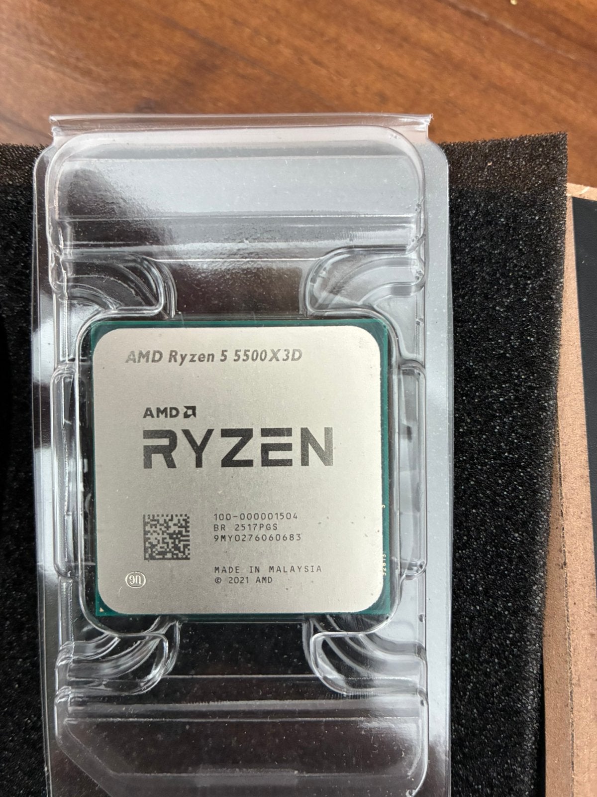 AMD Ryzen 5 5500X3D gaming CPU - nieuw in doos, Computers en Software, Processors, Ophalen of Verzenden, Nieuw, 6-core, 3 tot 4 Ghz