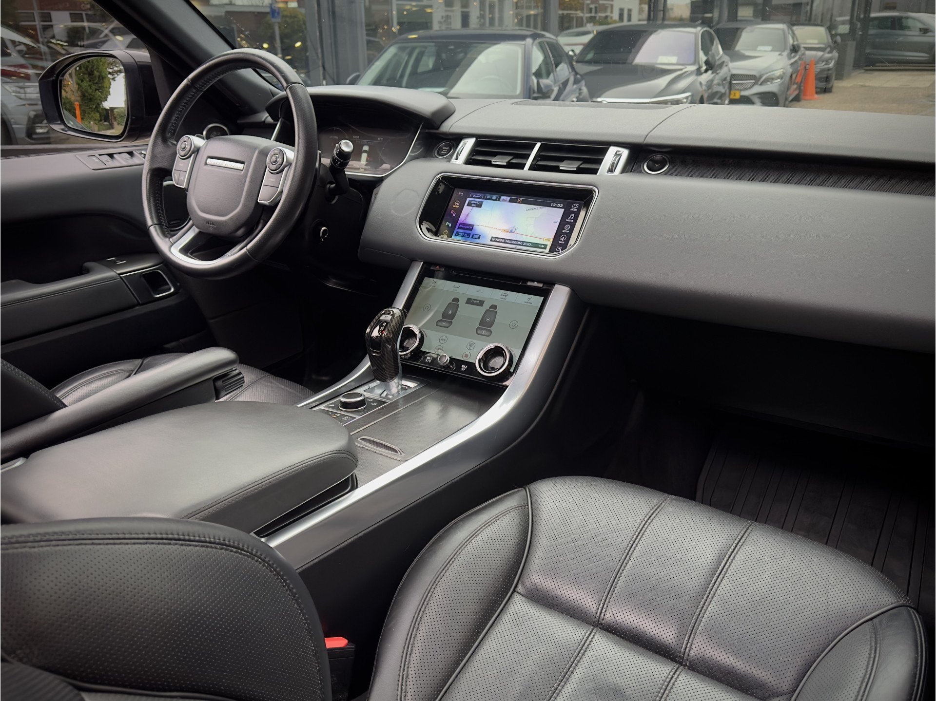 Land Rover Range Rover Sport 7 PERS 3.0 TDV6 AUT8 AUTOBIOGRA, Auto's, Euro 5, Gebruikt, Zwart, 2993 cc