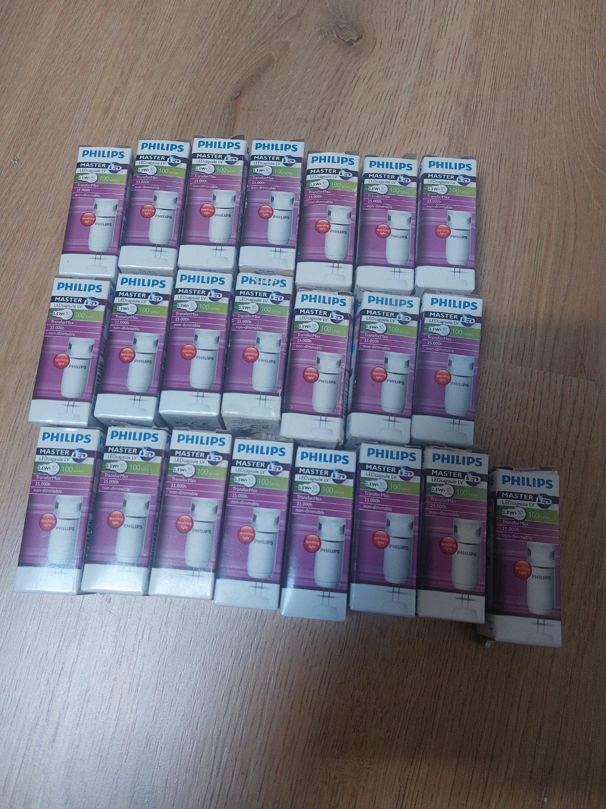 22x Philips G4 Master LED capsule LV 10W 100lm niet-dimbaar, Philips, Led-lamp, Nieuw, Ophalen of Verzenden