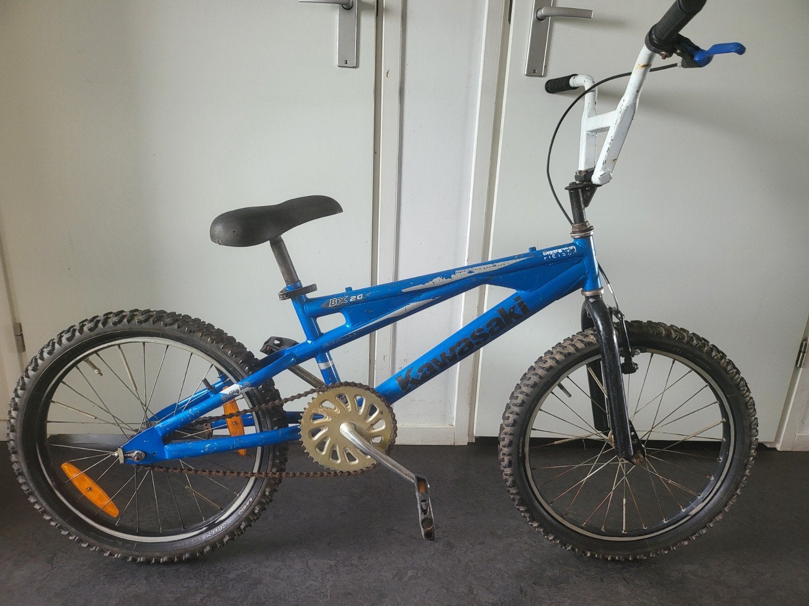 Jongens fiets crossfiets, Fietsen en Brommers, Fietsen | Jongens, Ophalen, Zo goed als nieuw, 20 inch, Handrem
