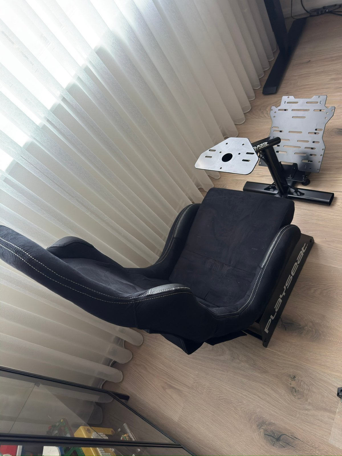 PLAYSEAT Evolution suede, Ophalen, Racestoel, Zo goed als nieuw, Inklapbaar