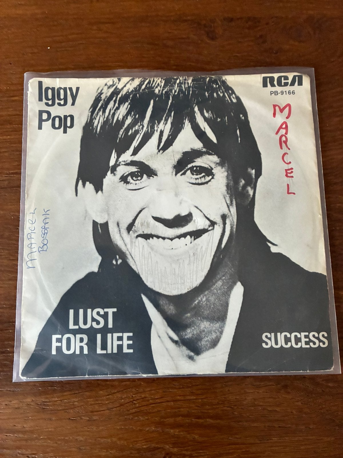 Iggy Pop 7 inch, Beschermende buitenhoes, Ophalen of Verzenden, Gebruikt, Pop