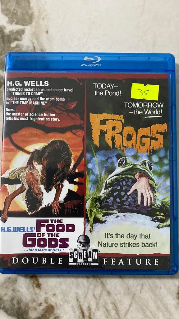 The Food of the gods blu ray frogs, Ophalen of Verzenden, Zo goed als nieuw, Horror