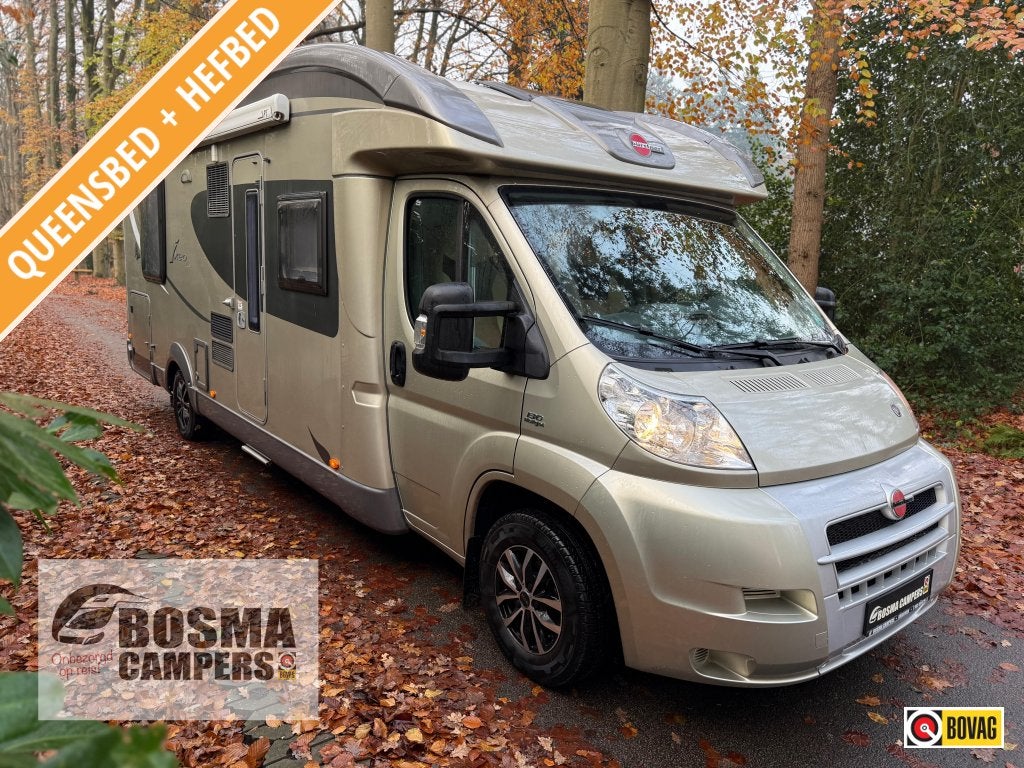 Bürstner Ixeo Plus 726 IT Queensbed Hefbed Airco, Ringverwarming, Fiat, Airbags, 7 tot 8 meter
