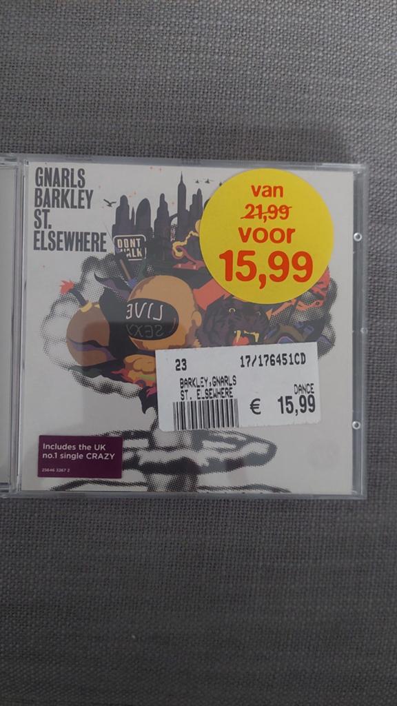 Gnarls Barkley - St. Elsewhere CD (Dance), Cd's en Dvd's, Ophalen of Verzenden