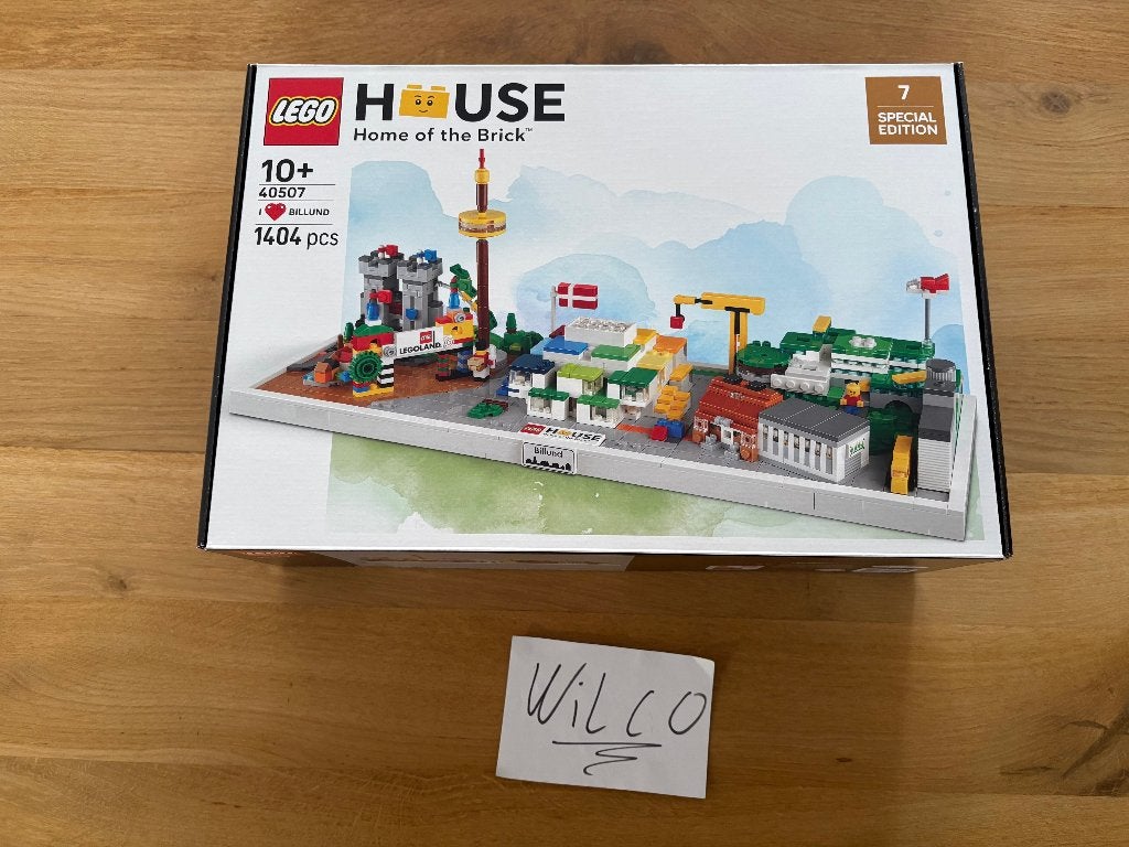 LEGO House  - Set 40507 - I Love Billund, Nieuw, Ophalen of Verzenden, LEGOLAND, Complete set