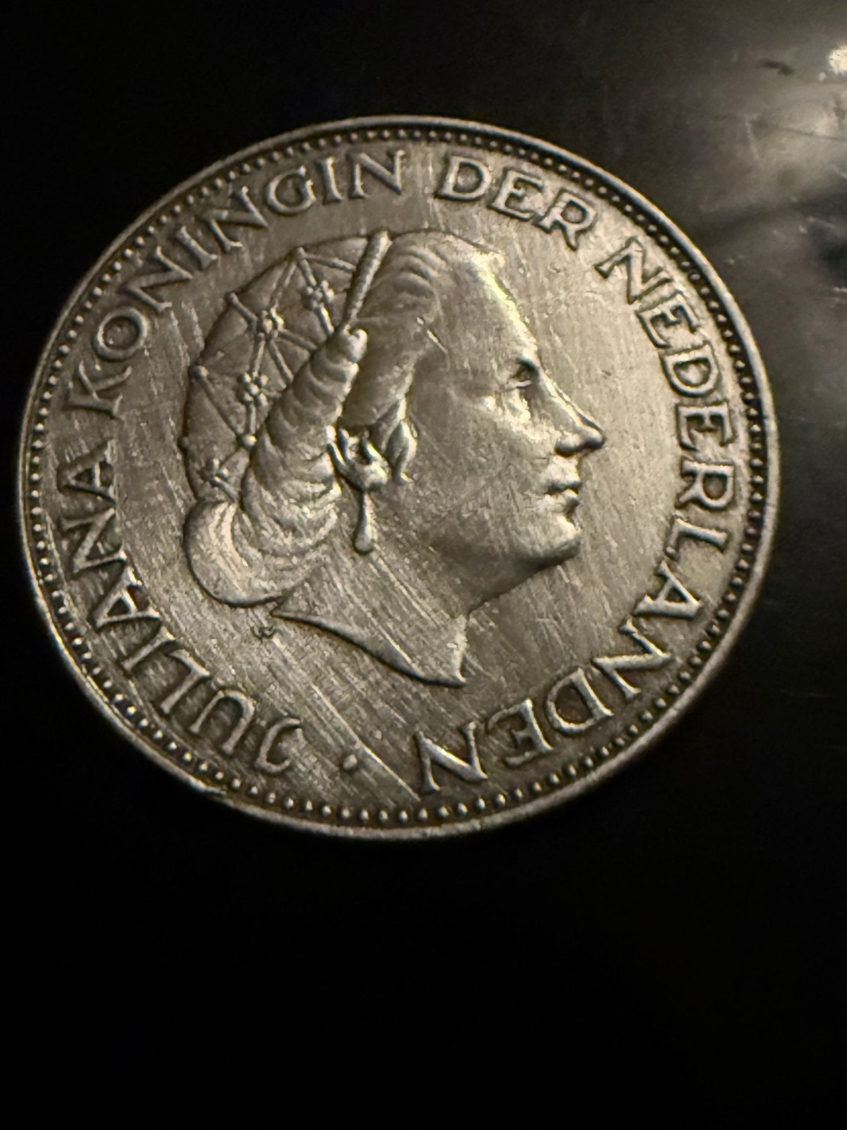Zilveren 2½ Gulden Juliana munt uit 1966, Koningin Juliana, Zilver, Ophalen of Verzenden, Losse munt