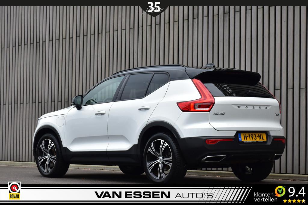 Volvo XC40 1.5 T5 Twin Engine R-Design Pano Trekhaak Camera, Euro 6, 1712 kg, Wit, Bedrijf
