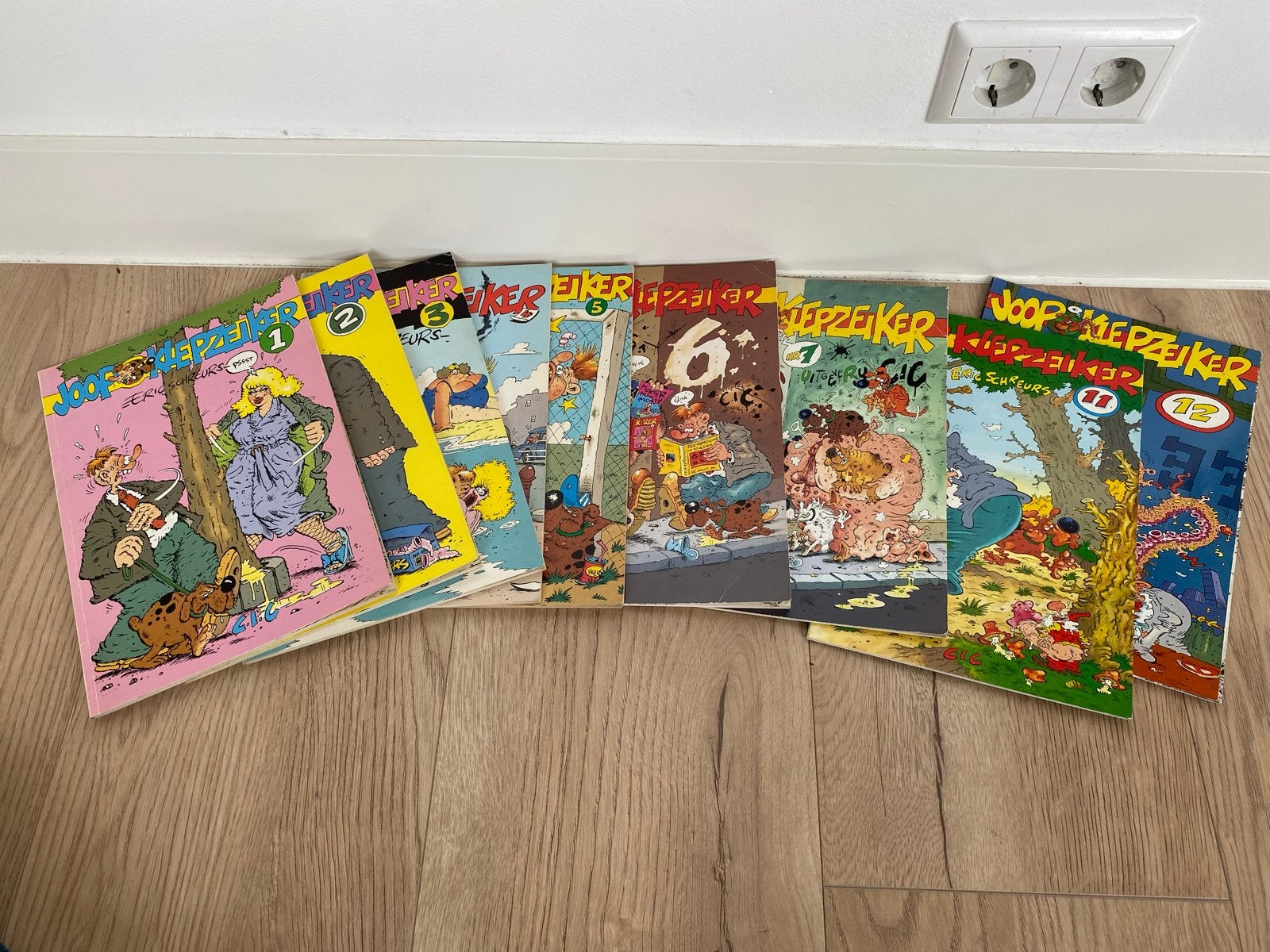 Joop Klepzeiker stripboeken, Boeken, Complete serie of reeks, Ophalen of Verzenden, Gelezen