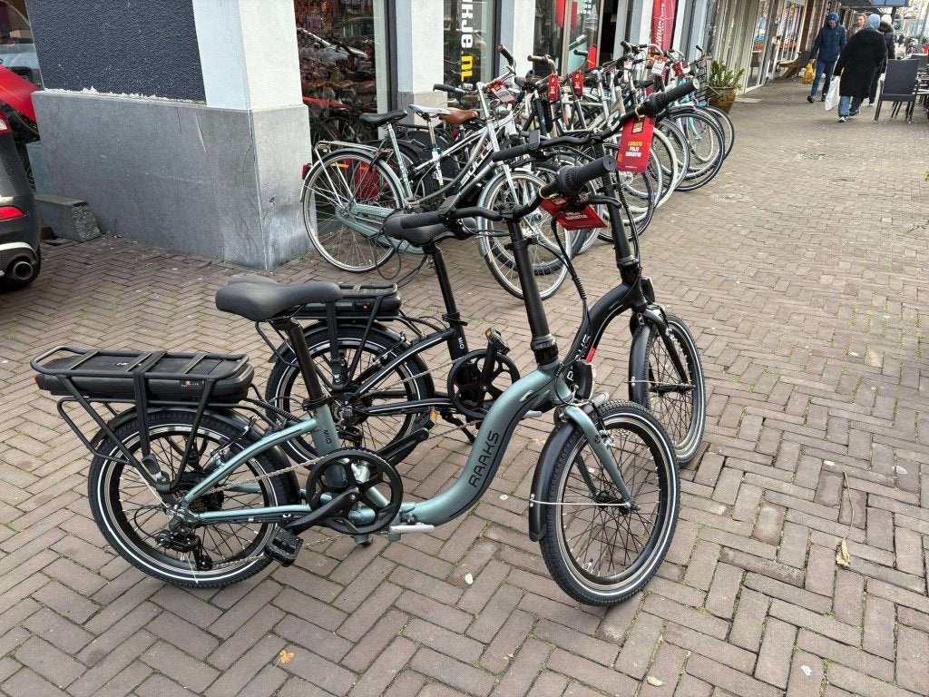Fietshokje Hoofddorp: Raaks MIO Elektrische Vouwfiets Nieuw!
