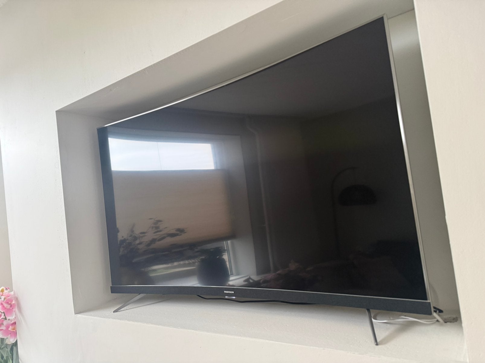 Thomson 55 inch Smart TV, Gebruikt, 100 cm of meer, Smart TV, Ophalen