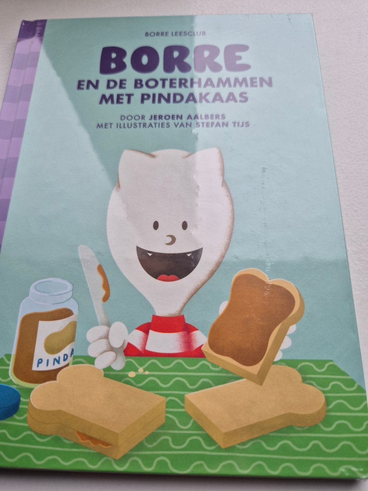 Borre en de Boterhammen met Pindakaas - Jeroen Aalbers, Ophalen of Verzenden