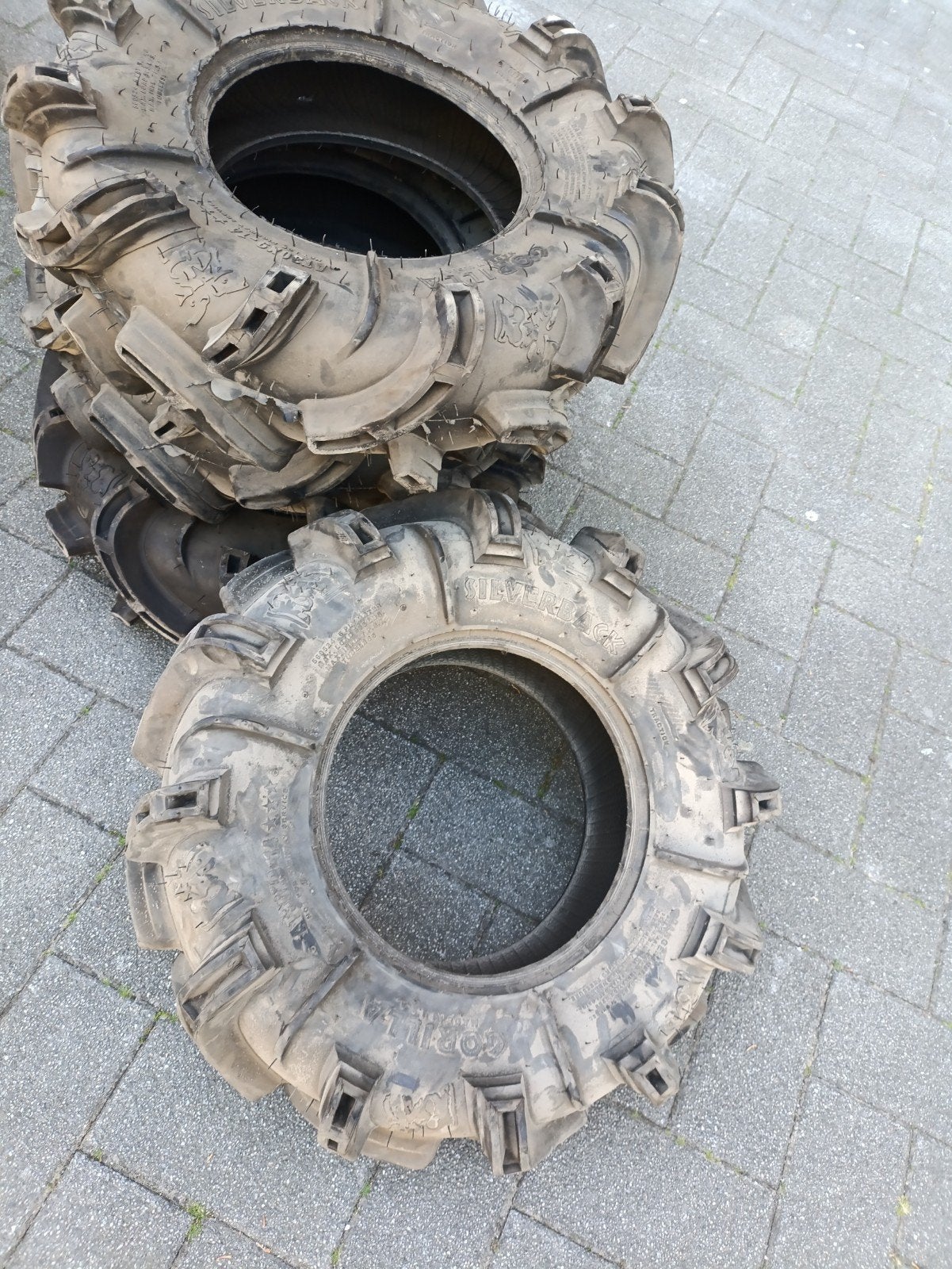 Nieuwe Can-Am Gorilla Silverback banden (A130X9-14), Motoren, Ophalen of Verzenden
