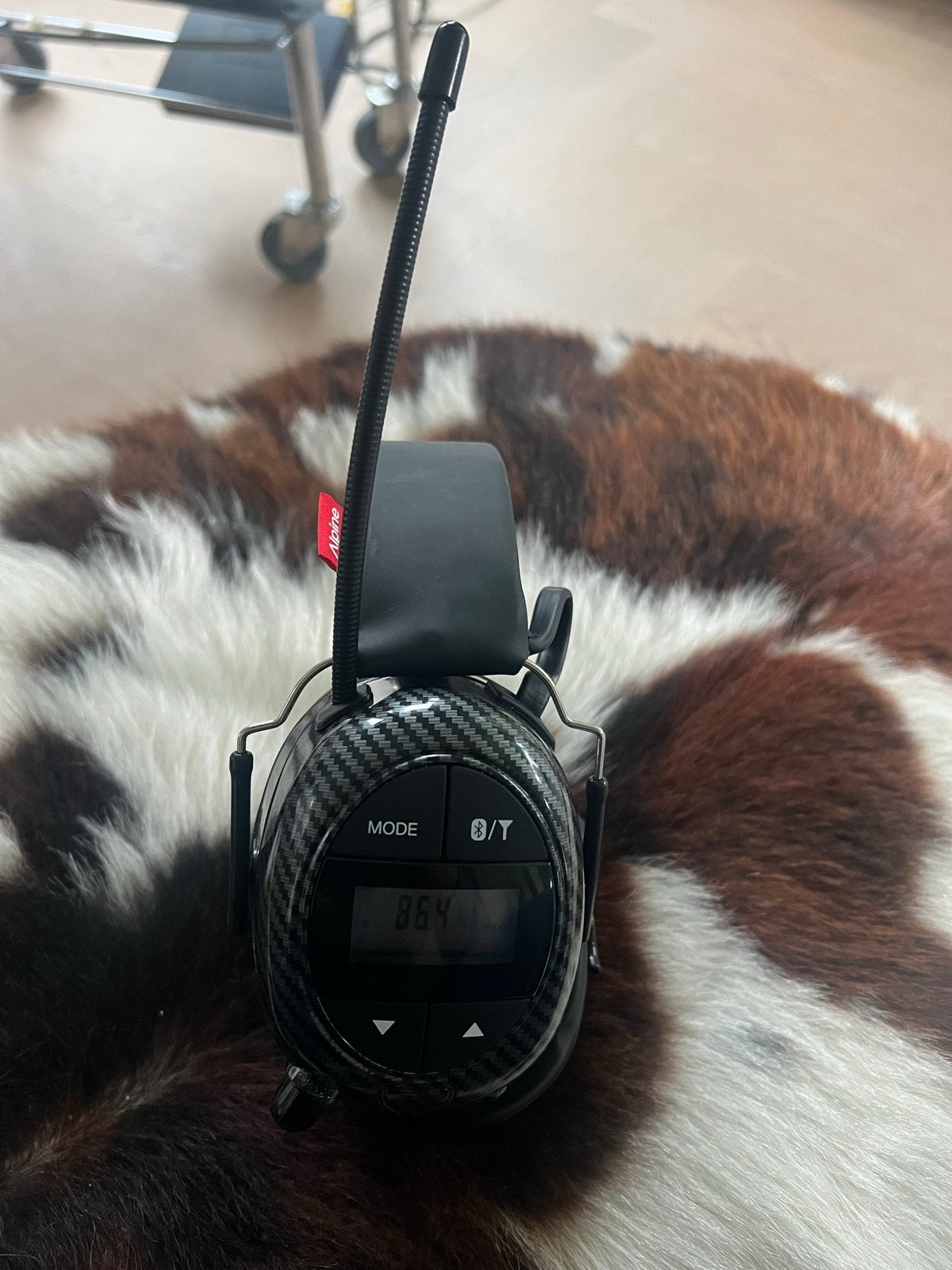 Alpine F1 Team gehoorbescherming met radio en Bluetooth, Ophalen of Verzenden, Zo goed als nieuw
