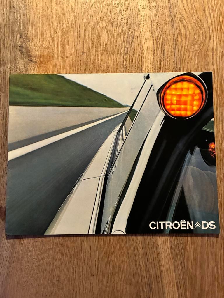 Citroën DS brochure 9/71, Ophalen of Verzenden, Zo goed als nieuw, Citroën