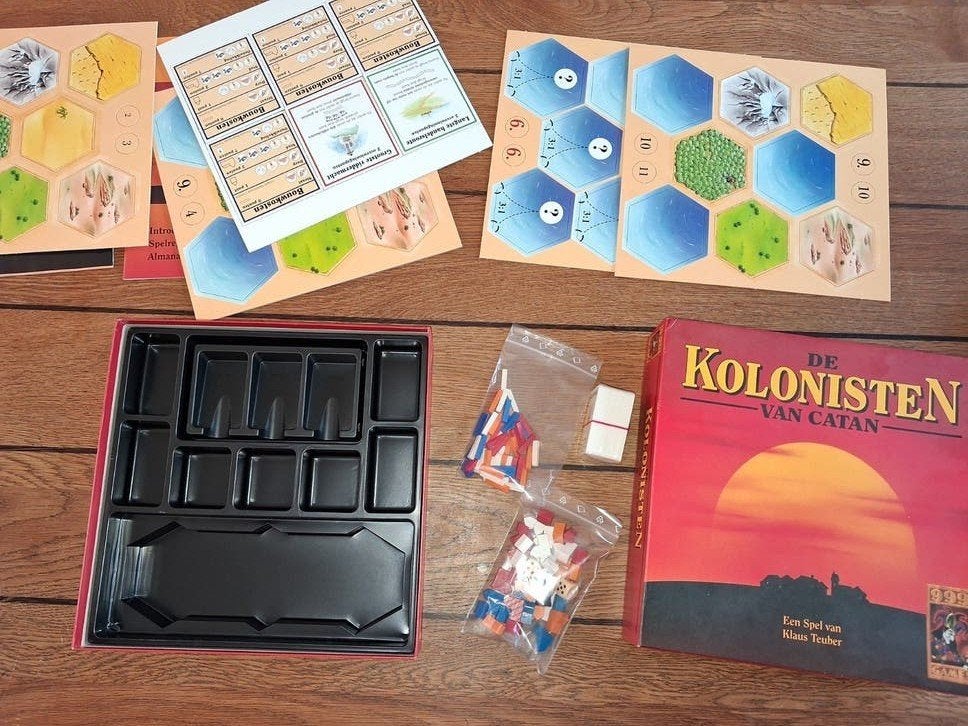De Kolonisten van Catan Bordspel hout nieuw, Hobby en Vrije tijd, Gezelschapsspellen | Bordspellen, Drie of vier spelers, Ophalen of Verzenden