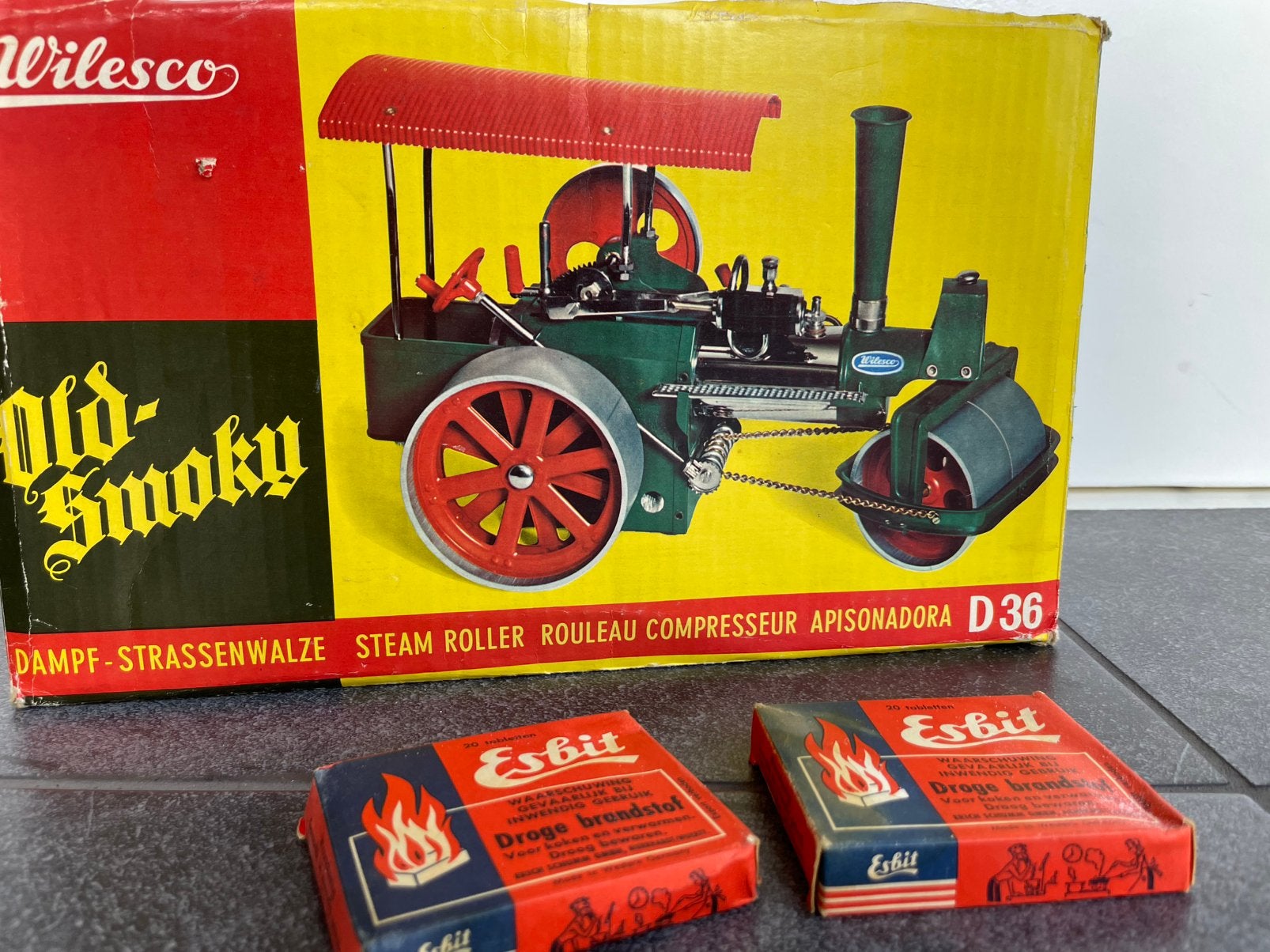 Stoomwals Old Smoky D36 met originele Doos, Ophalen of Verzenden, Zo goed als nieuw