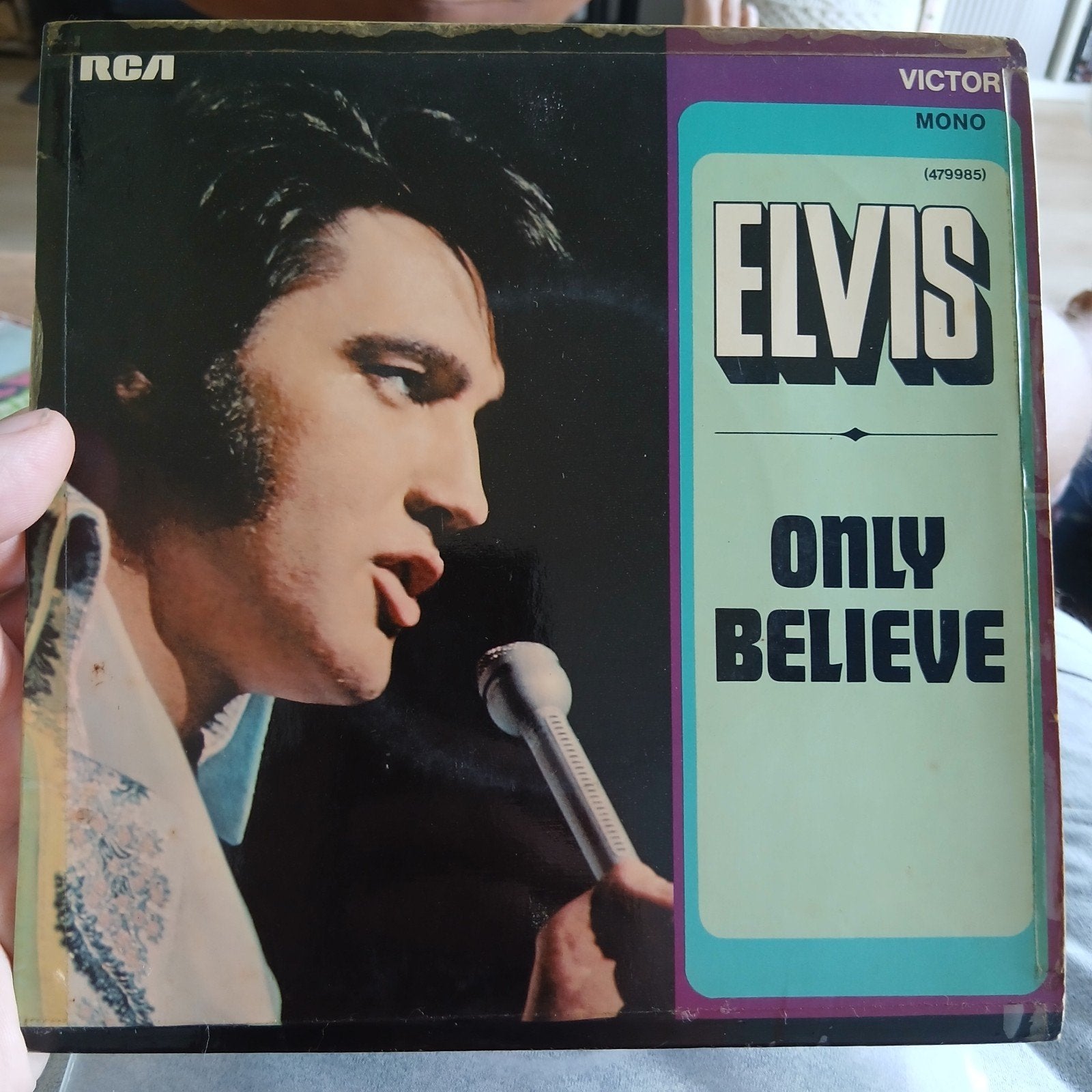 Elvis Presley - Only Believe (Vinyl Single), Fotohoes, Ophalen of Verzenden, 7 inch, Pop