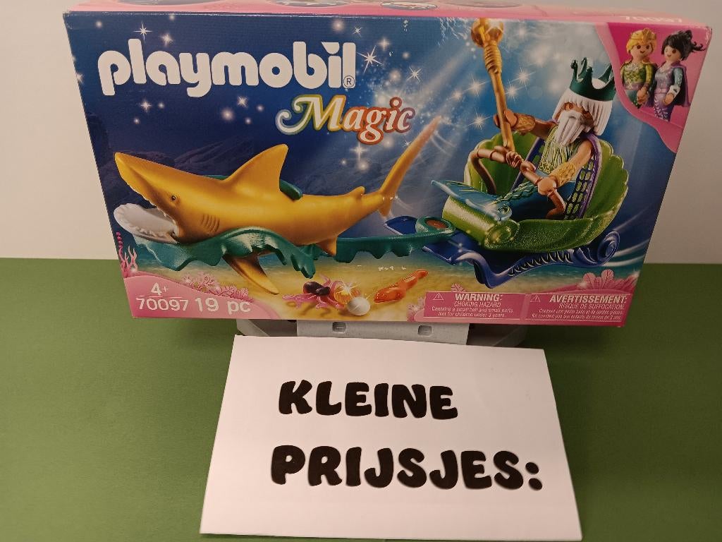 Playmobil 70097 Dieren Gouden Haai [NIEUW IN DICHTE DOOS], Verzenden, Nieuw, Complete set
