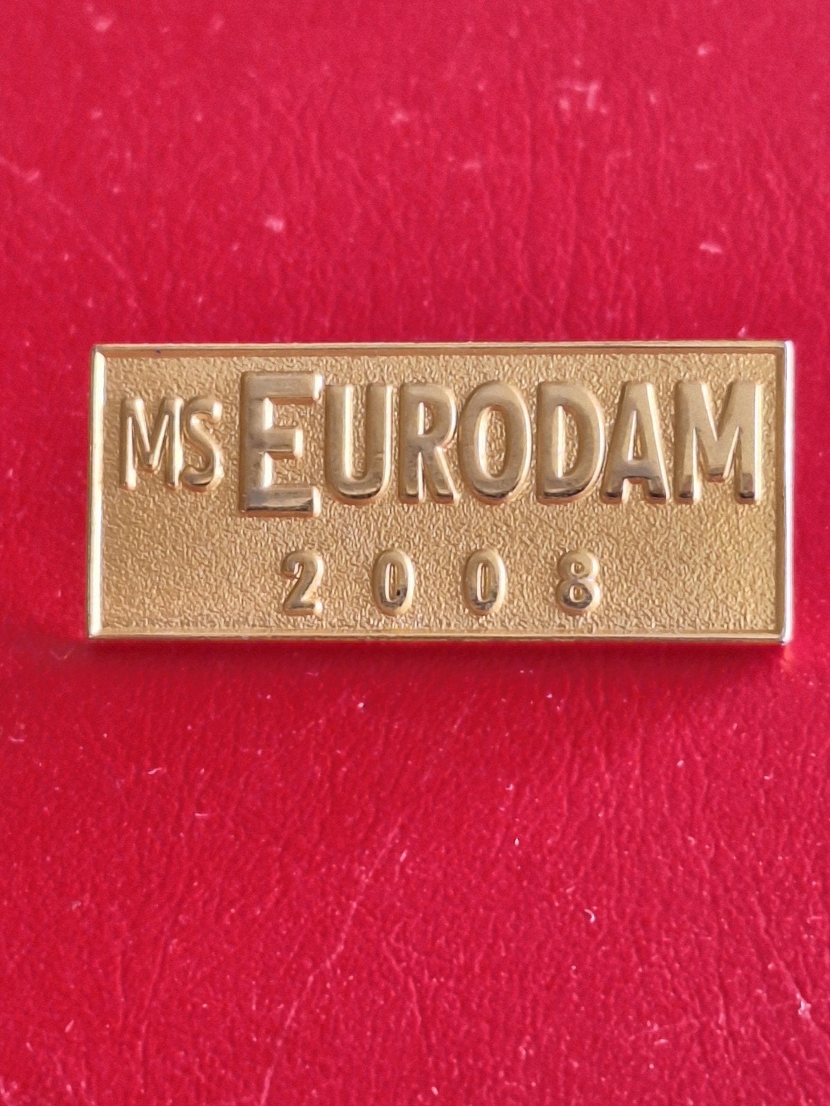 Scheepvaart : Holland America Line : M.S. EURODAM, Verzenden, Zo goed als nieuw, Merk, Speldje of Pin