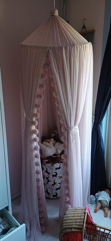 Poederroze hemeltje/klamboe van Spinkie, Kinderen en Baby's, Kinderkamer | Inrichting en Decoratie, Ophalen of Verzenden, Zo goed als nieuw