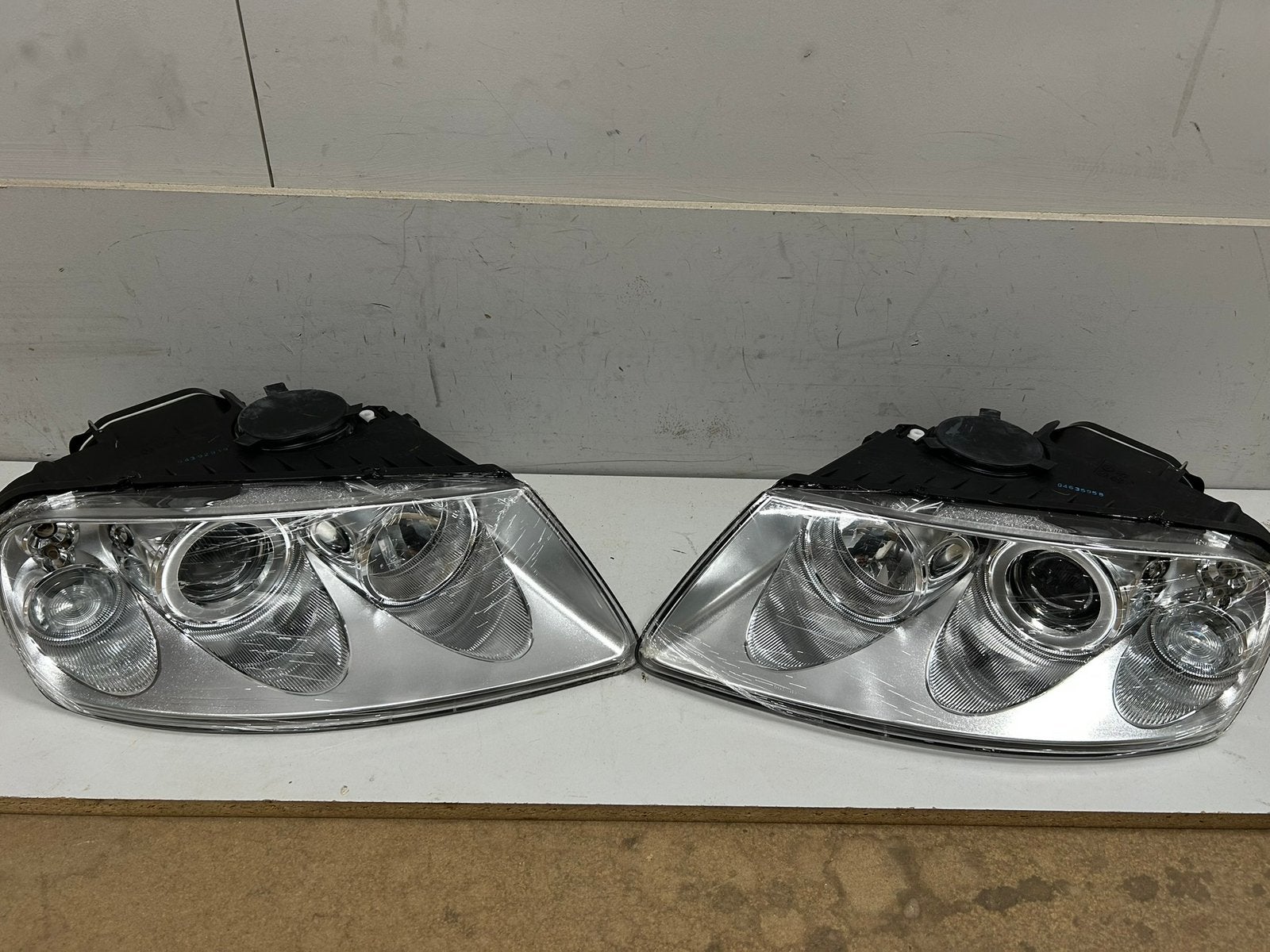 Koplamp set Volkswagen Touareg 2003-2010 halogeen, Ophalen of Verzenden, Nieuw, Volkswagen