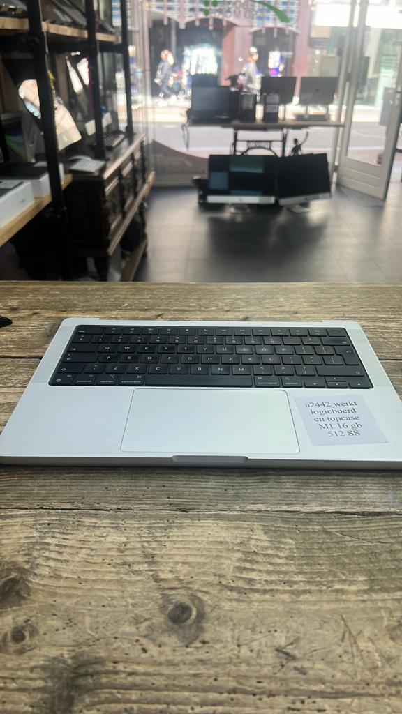 MacBook Pro 14" M1 Pro/Max A2442 (2021)Logic board, Ben, Refurbished, Ophalen of Verzenden, Rma@notebookandmore.nl