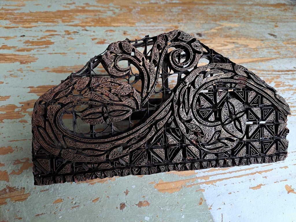Antieke Batik Stempel (Cap) uit Indonesië, Ophalen of Verzenden