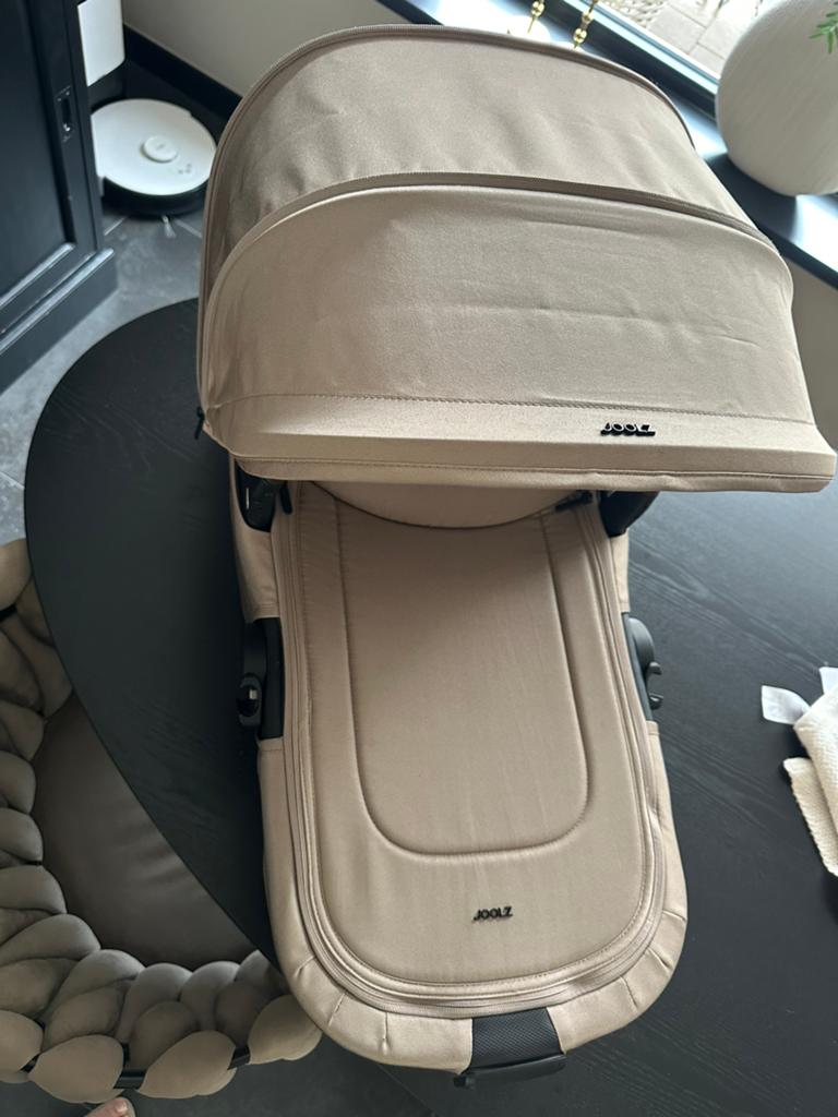 Joolz Aer Reiswieg / Cot Beige Taupe – zo goed als nieuw!, Kinderen en Baby's, Ophalen, Zo goed als nieuw