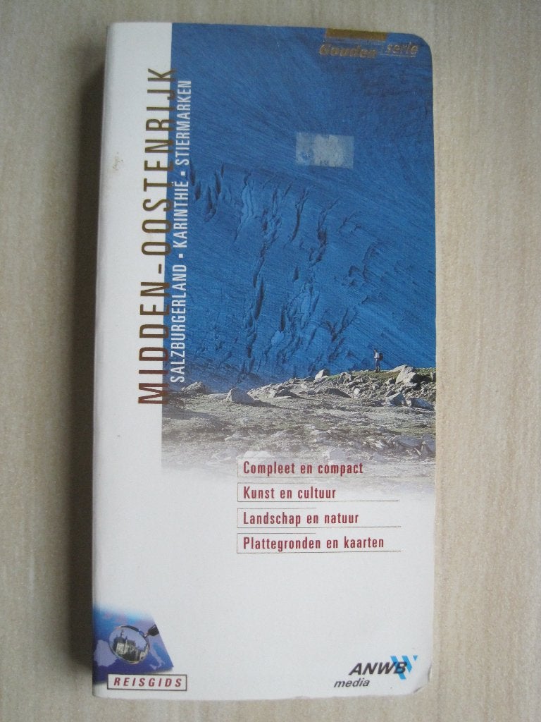 056 - Midden-Oostenrijk - ANWB Gouden serie, Boeken, ANWB, Verzenden, Europa, Zo goed als nieuw