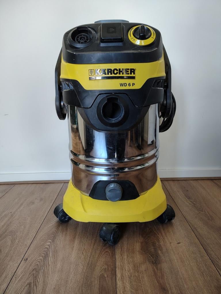 Karcher WD6 droog/nat stofzuiger, Ophalen, Gebruikt, Waterstofzuiger