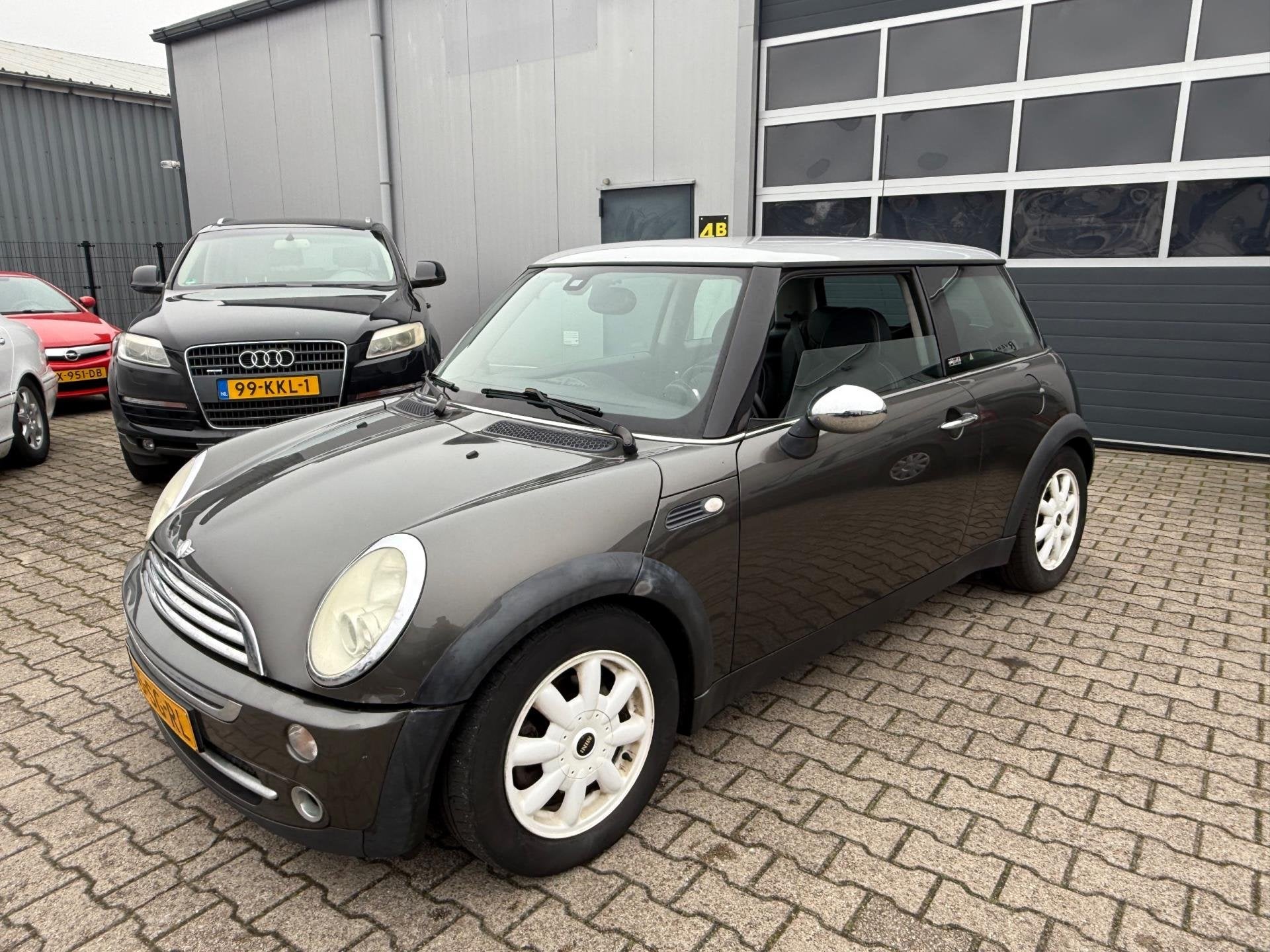 Mini Cooper 1.6 Park Lane 2006 Leder Airco APK 2027, Voorwielaandrijving, Gebruikt, 4 stoelen, 116 pk